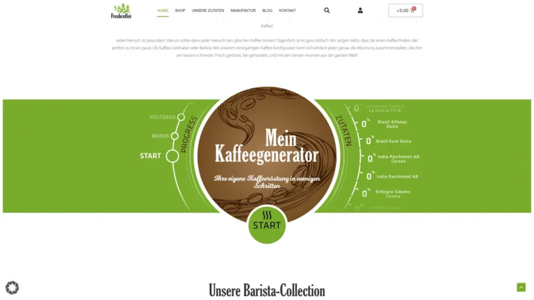 Freshcoffee – Kaffeegenerator