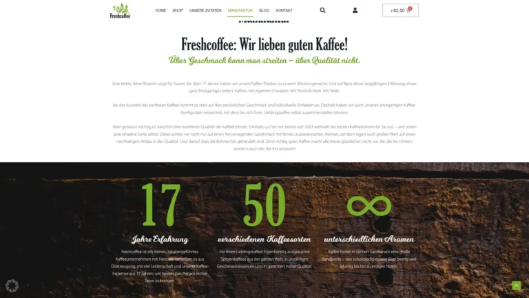 Freshcoffee – Manufaktur