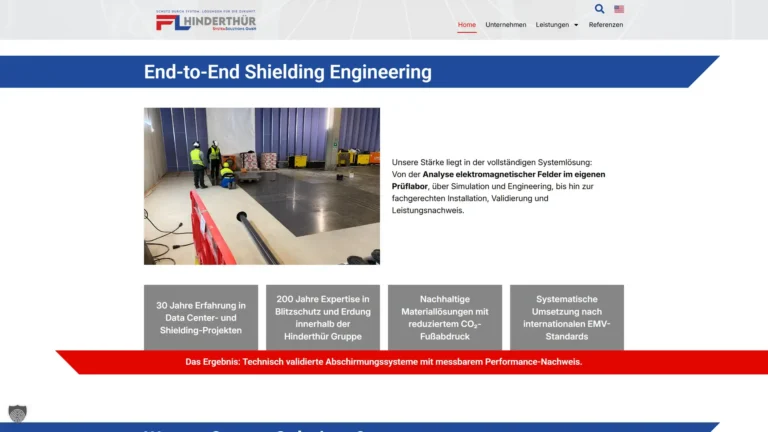 Hinderthür SystemSolutions – Shielding Engineering